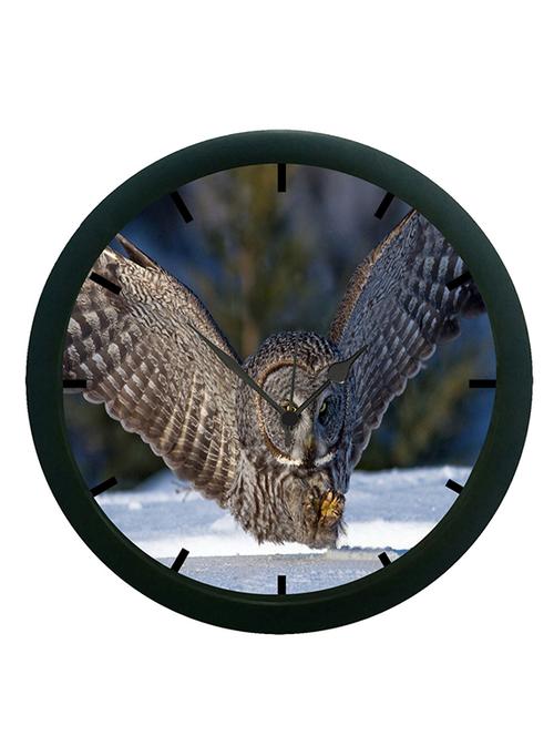 mesleep wild life wall clock (with glass) - 12862338 - Very Small Image - 1