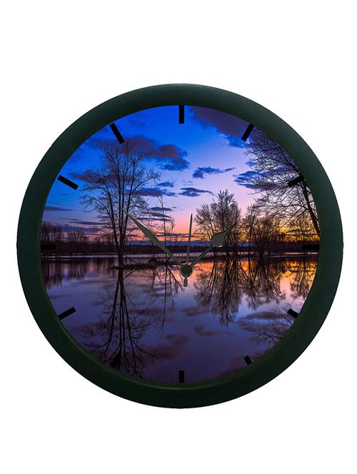 mesleep nature wall clock (with glass) - 12862373 - Very Small Image - 1