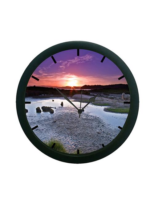 mesleep nature wall clock (with glass) - 12862416 - Very Small Image - 1