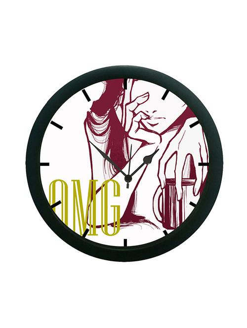 mesleep quotes wall clock (with glass) - 12862520 - Very Small Image - 1