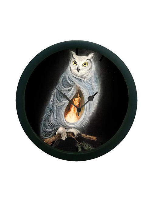 mesleep owl wall clock (with glass) - 12862708 - Very Small Image - 1