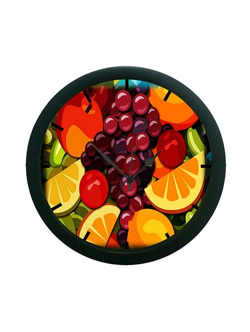 mesleep fruits wall clock (with glass) - 12862724 - Very Small Image - 1