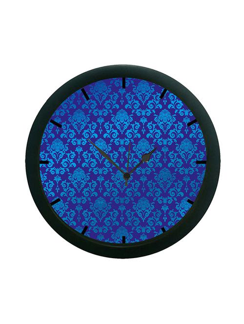 mesleep blue ethnic wall clock (with glass) - 12862770 - Very Small Image - 1