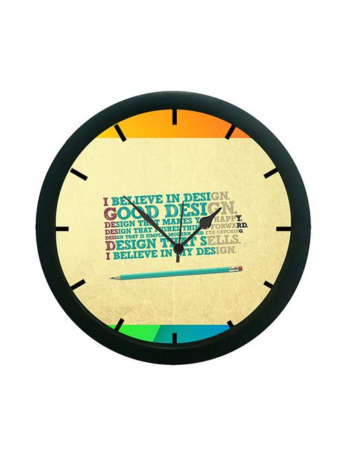 mesleep quotes wall clock (with glass) - 12862776 - Very Small Image - 1