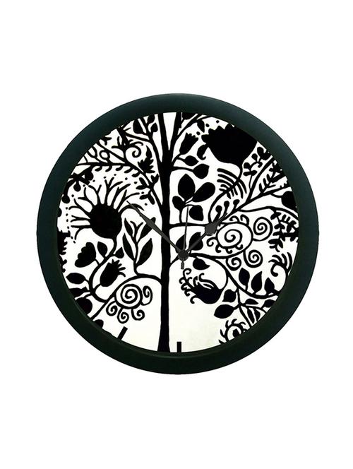 mesleep floral wall clock (with glass) - 12862793 - Very Small Image - 1