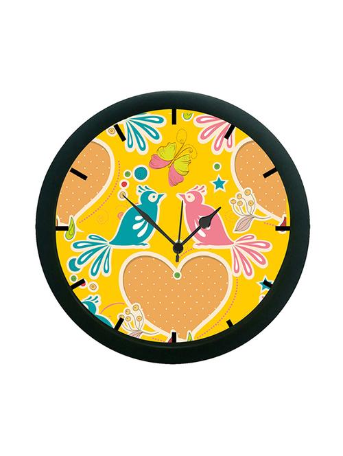 mesleep birds wall clock (with glass) - 12863387 - Very Small Image - 1