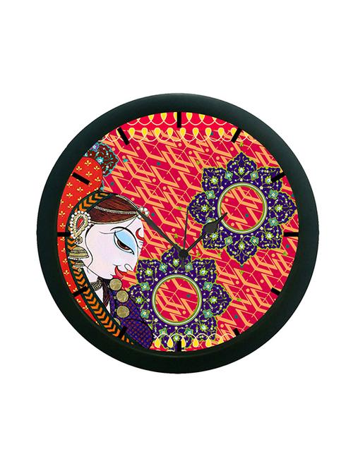 mesleep lady wall clock (with glass) - 12863658 - Very Small Image - 1