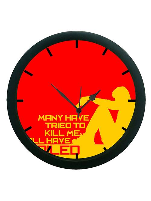 mesleep quotes wall clock (with glass) - 12864006 - Very Small Image - 1