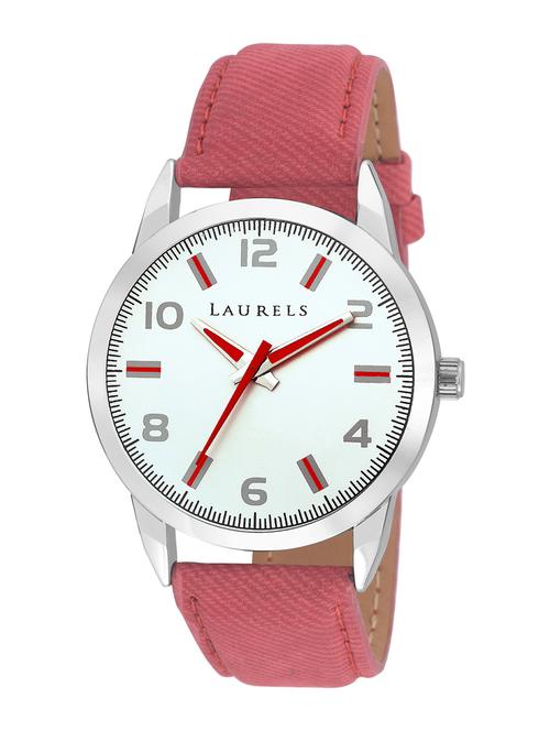 laurels denim ii analog white dail men watch ( lo-dnm-ii-011007 ) - 12877963 - Very Small Image - 1