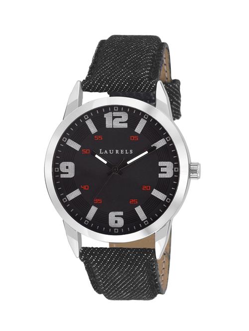 laurels denim ii analog black dail men watch ( lo-dnm-ii-020207 ) - 12877964 - Very Small Image - 1