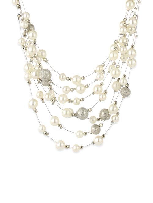 white metal other necklace - 12878009 - Very Small Image - 1