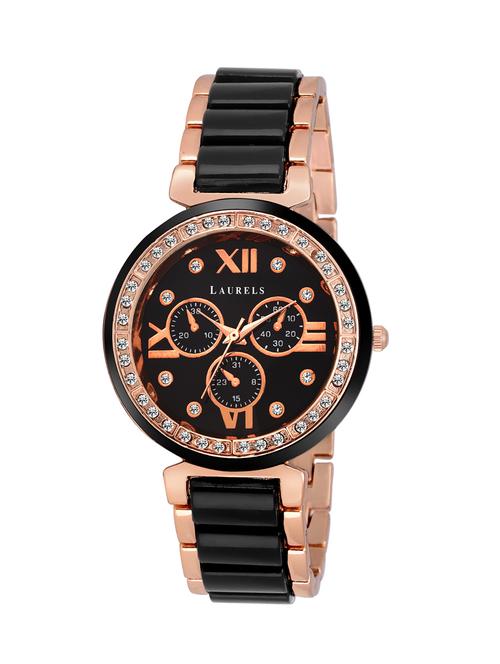 laurels victoria analog black dail women watch ( lo-vct-020606 ) - 12878579 - Very Small Image - 1