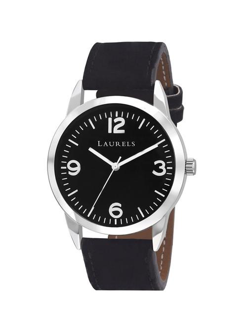 laurels colors ii black dial men's watch - lo-colors-ii-020207 - 12878663 - Very Small Image - 1