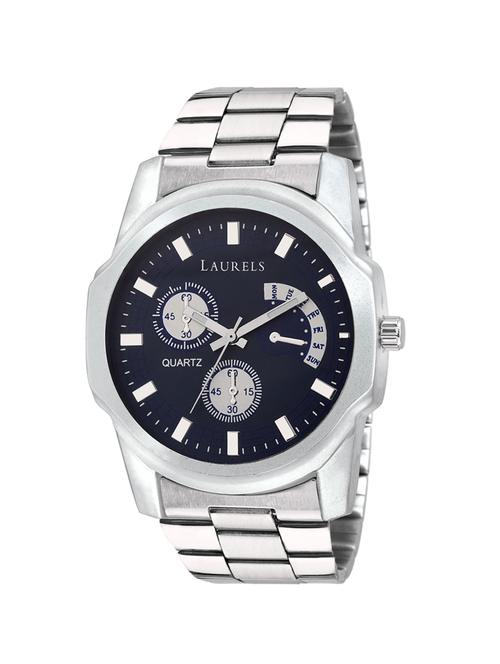 laurels matrix blue dial men's watch - lo-mtx-030707 - 12878678 - Very Small Image - 1