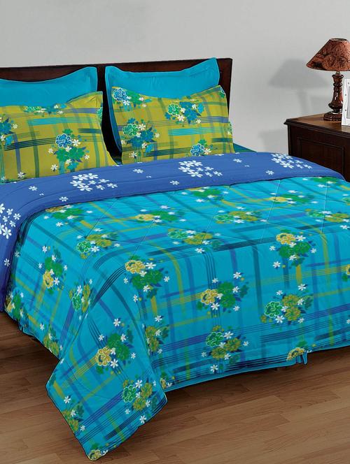 bianca king size comforter & bedsheet combo - 12881895 - Very Small Image - 1