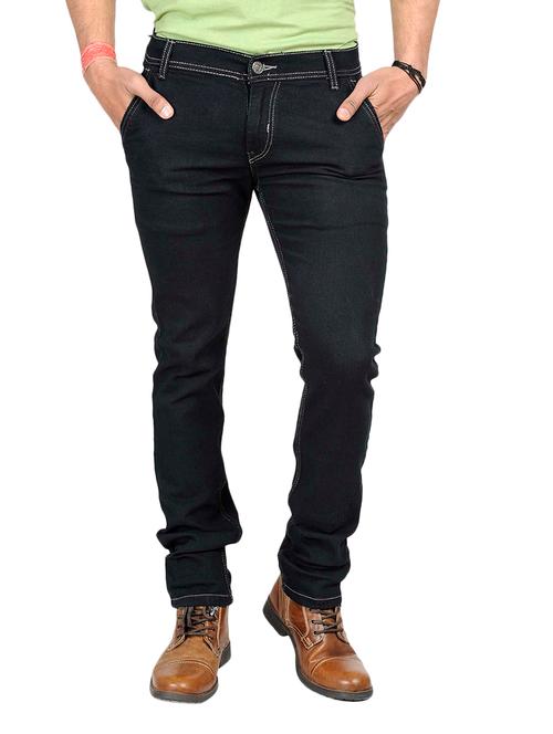 black cotton regular jean - 12882327 - Very Small Image - 1