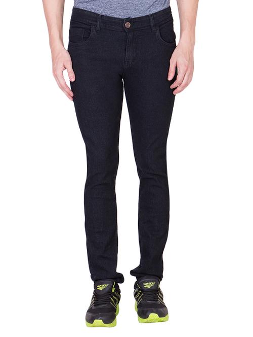 black cotton regular jean - 12884111 - Very Small Image - 1