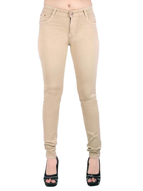 beige denim jeans - 12884777 - Very Small Image - 1