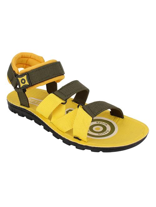 yellow canvas back strap floaters - 12887063 - Very Small Image - 1