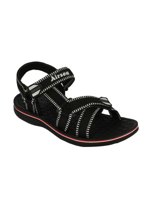 black canvas back strap floaters - 12887086 - Very Small Image - 1