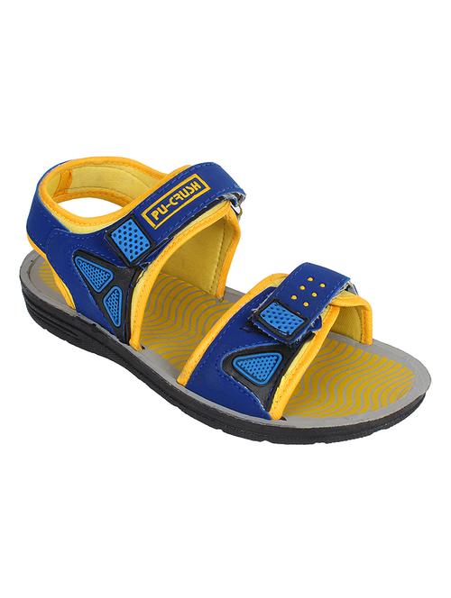 yellow leatherette back strap floater - 12887099 - Very Small Image - 1