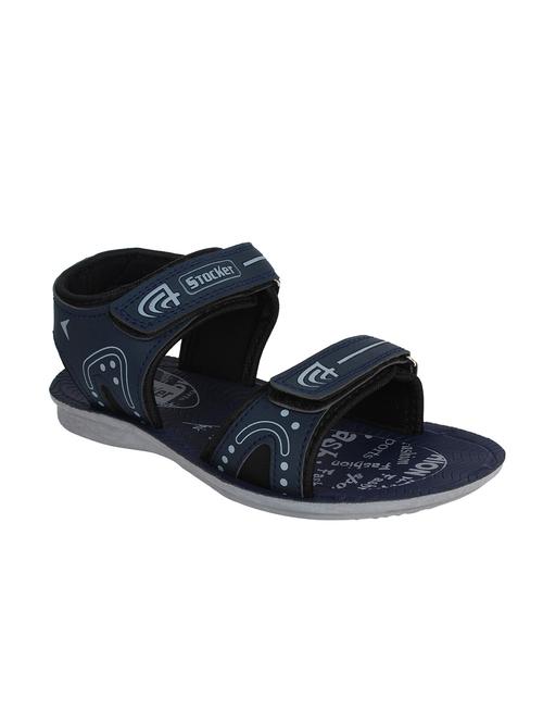 blue leatherette back strap floater - 12887136 - Very Small Image - 1