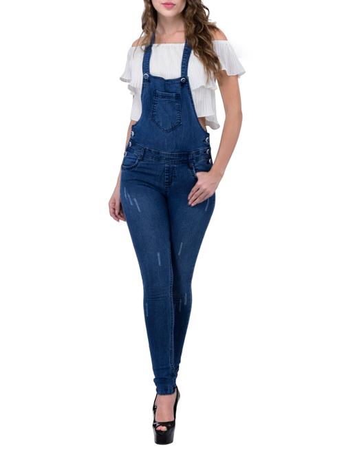 blue denim jumpsuit - 12887373 - Very Small Image - 1