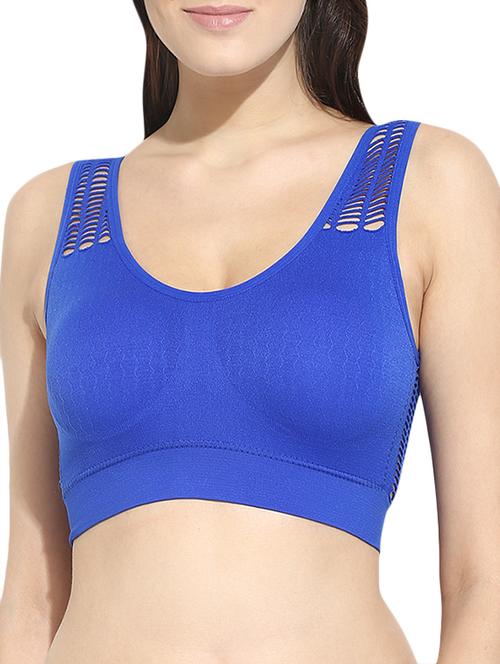 cut out detail solid bra - 12888480 - Very Small Image - 1
