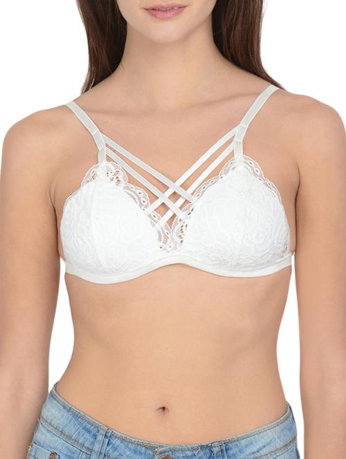 criss cross laced cage bra - 12888530 - Very Small Image - 1