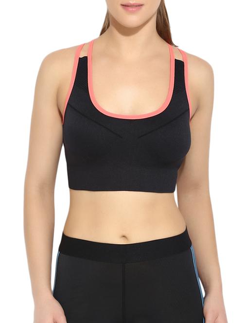 styled back sports bra - 12888540 - Very Small Image - 1