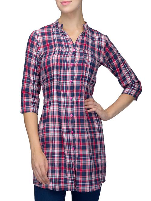 multi colored cotton regular tunic - 12889335 - Very Small Image - 1