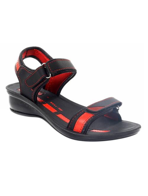 black fabric slip on sandals - 12890365 - Very Small Image - 1