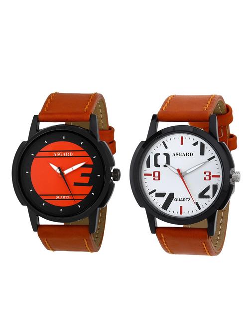 asgard analogue multi-colour dial men's watch tn-bk-02&03 - 12893145 - Very Small Image - 1