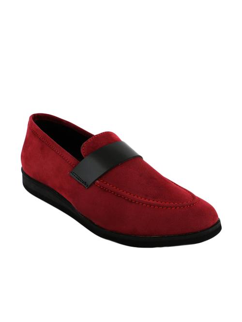 red suede slip on shoe - 12895485 - Very Small Image - 1