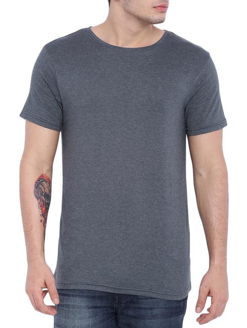 grey cotton tshirt - 12895695 - Very Small Image - 1