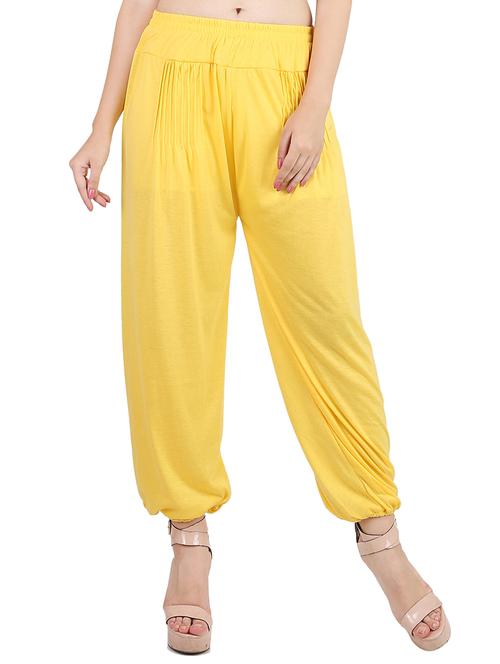 yellow cotton khajuri salwar - 12897948 - Very Small Image - 1
