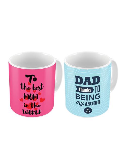 stylish mom and dad printed mug 24 - 12899650 - Very Small Image - 1