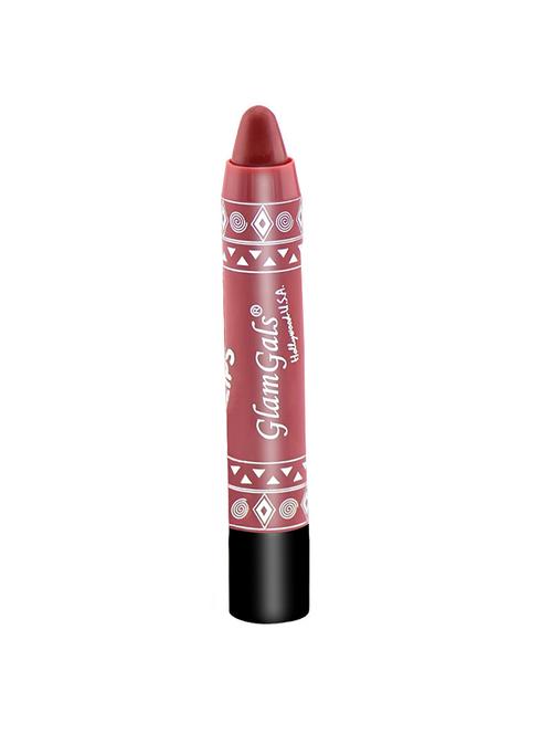 glamgals hollywood-u.s.a 24/7 lip color long lasting moisturising kissproof lipstick pencil,maroon,3.7g - 12901865 - Very Small Image - 1