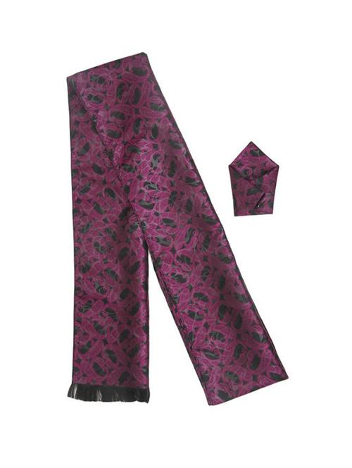 pink polyester muffler - 12902957 - Very Small Image - 1