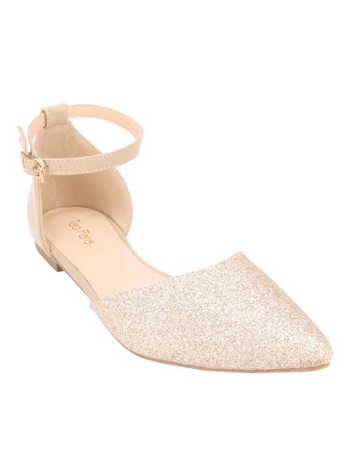 gold ankle strap sandal - 12904312 - Very Small Image - 1