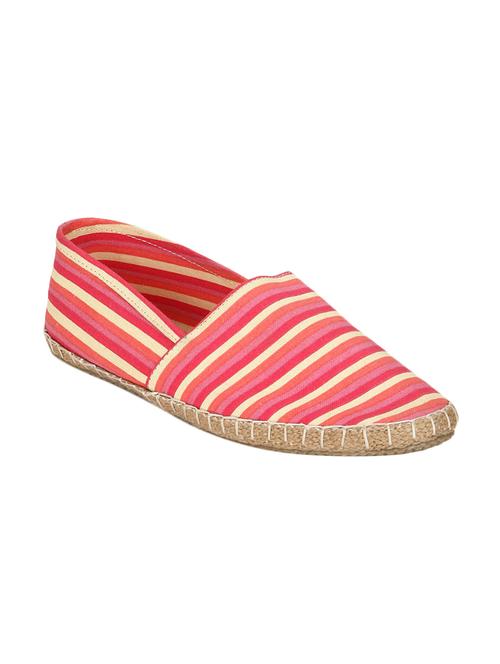 pink canvas slip on espadrilles - 12908728 - Very Small Image - 1
