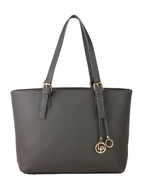 grey leatherette handbag - 12909865 - Very Small Image - 1