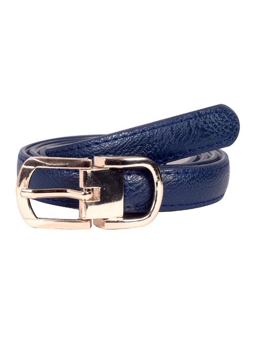 blue leatherette (pu belt - 12910159 - Very Small Image - 1