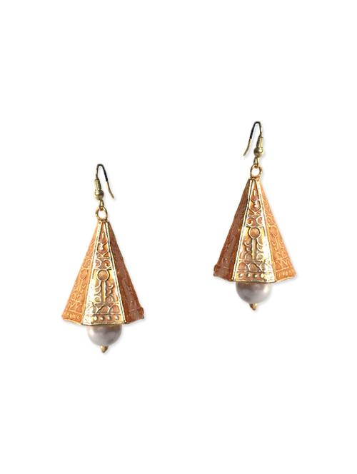 multi colored metal drop earring - 12911041 - Very Small Image - 1