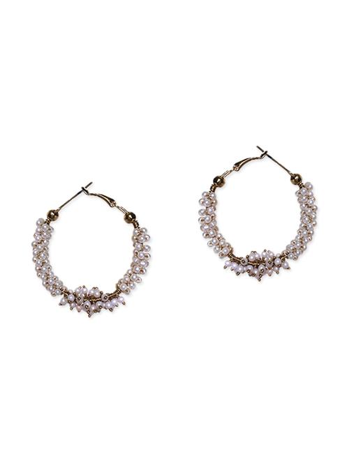multi colored metal chandballi earring - 12911056 - Very Small Image - 1