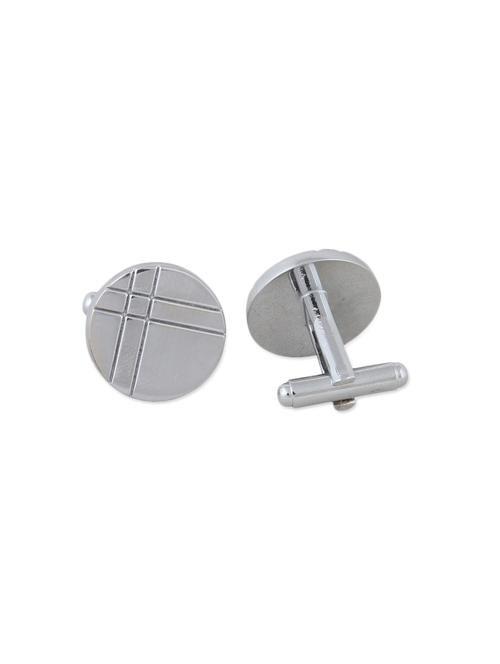 silver metal cufflink - 12913525 - Very Small Image - 1