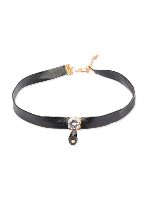Diva Walk Black Fabric Choker - 12913672 - Very Small Image - 1