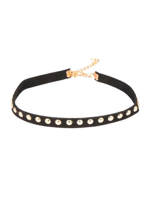 Diva Walk Black Fabric Choker - 12913695 - Very Small Image - 1