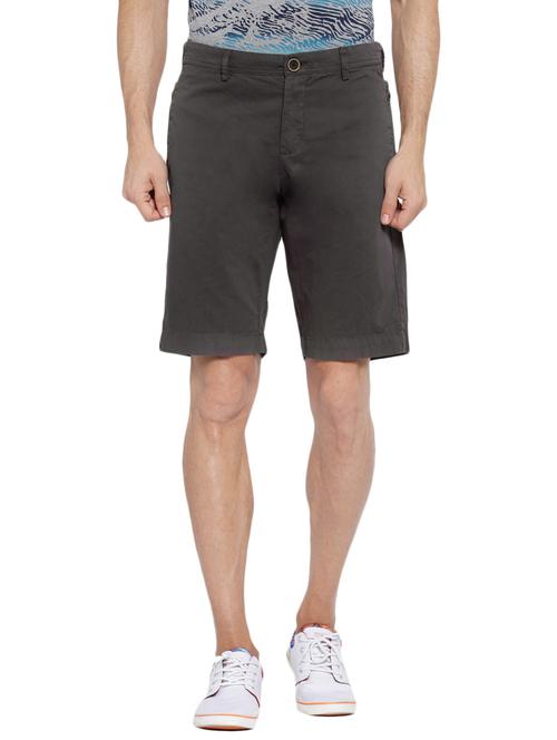 grey cotton shorts - 12914492 - Very Small Image - 1