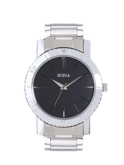 horra analogue black dial watch for men-hr816mssbk020 - 12914779 - Very Small Image - 1